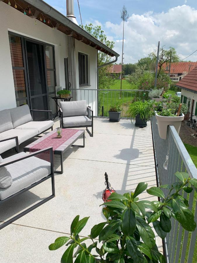 ממינגן Fe Wo Brunnen - 120 Qm - Ruhige Lage - Viel Natur- Komfortabel - Grosser Balkon Und Garten מראה חיצוני תמונה