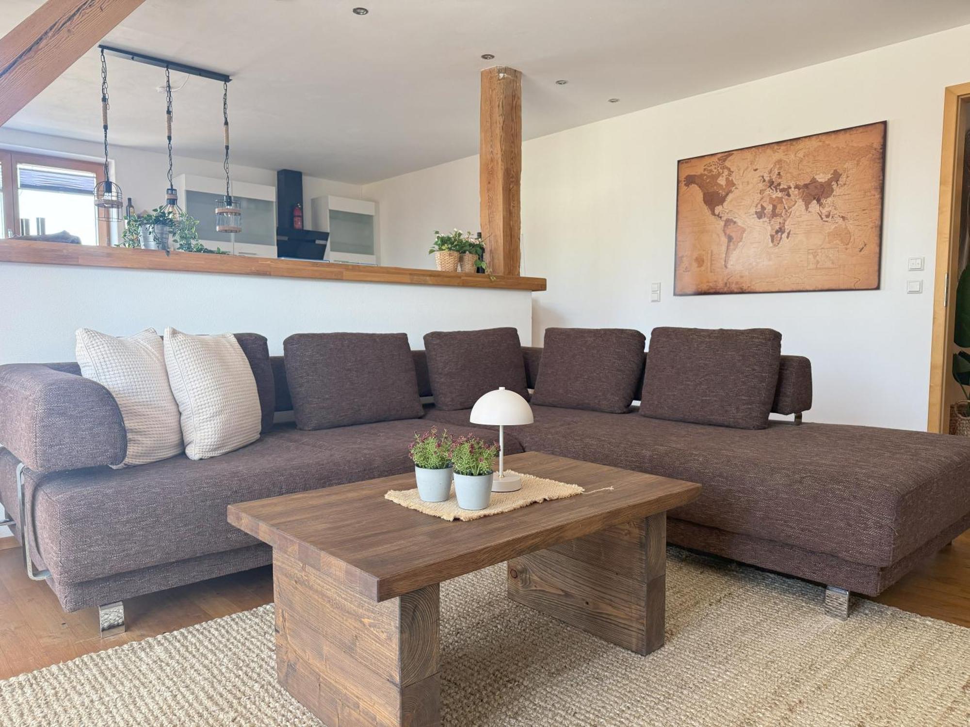 ממינגן Fe Wo Brunnen - 120 Qm - Ruhige Lage - Viel Natur- Komfortabel - Grosser Balkon Und Garten מראה חיצוני תמונה