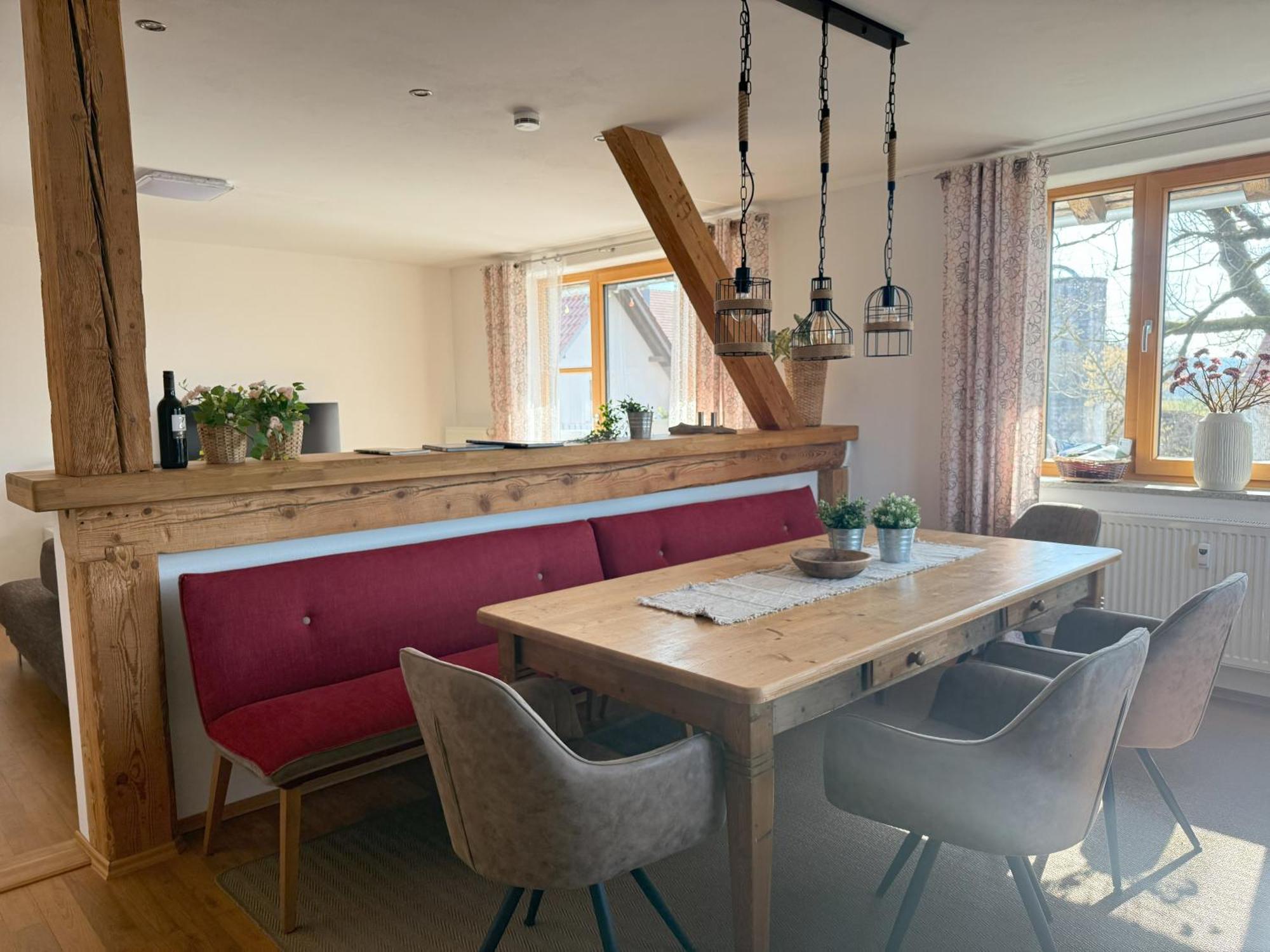 ממינגן Fe Wo Brunnen - 120 Qm - Ruhige Lage - Viel Natur- Komfortabel - Grosser Balkon Und Garten מראה חיצוני תמונה