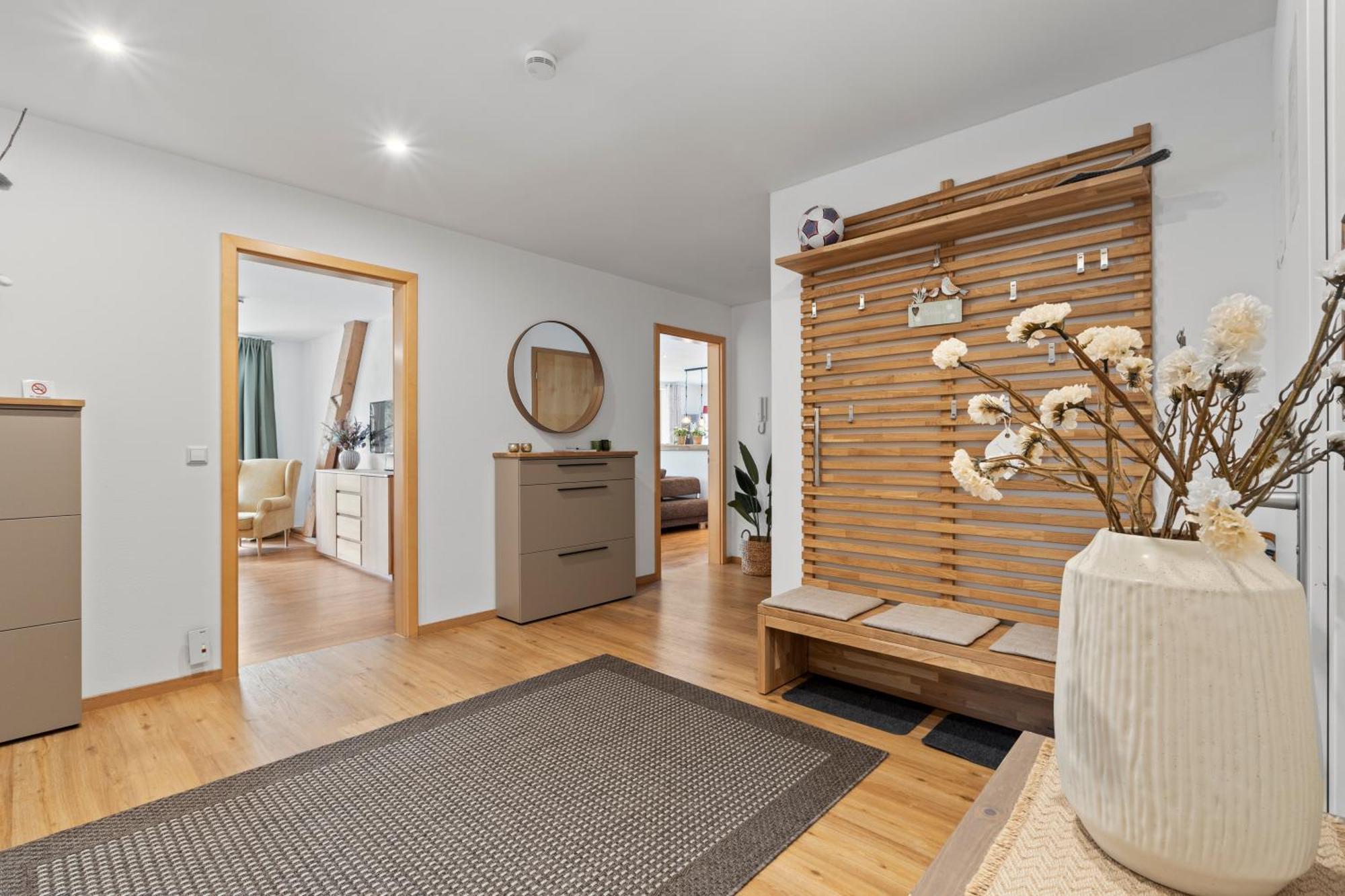ממינגן Fe Wo Brunnen - 120 Qm - Ruhige Lage - Viel Natur- Komfortabel - Grosser Balkon Und Garten מראה חיצוני תמונה