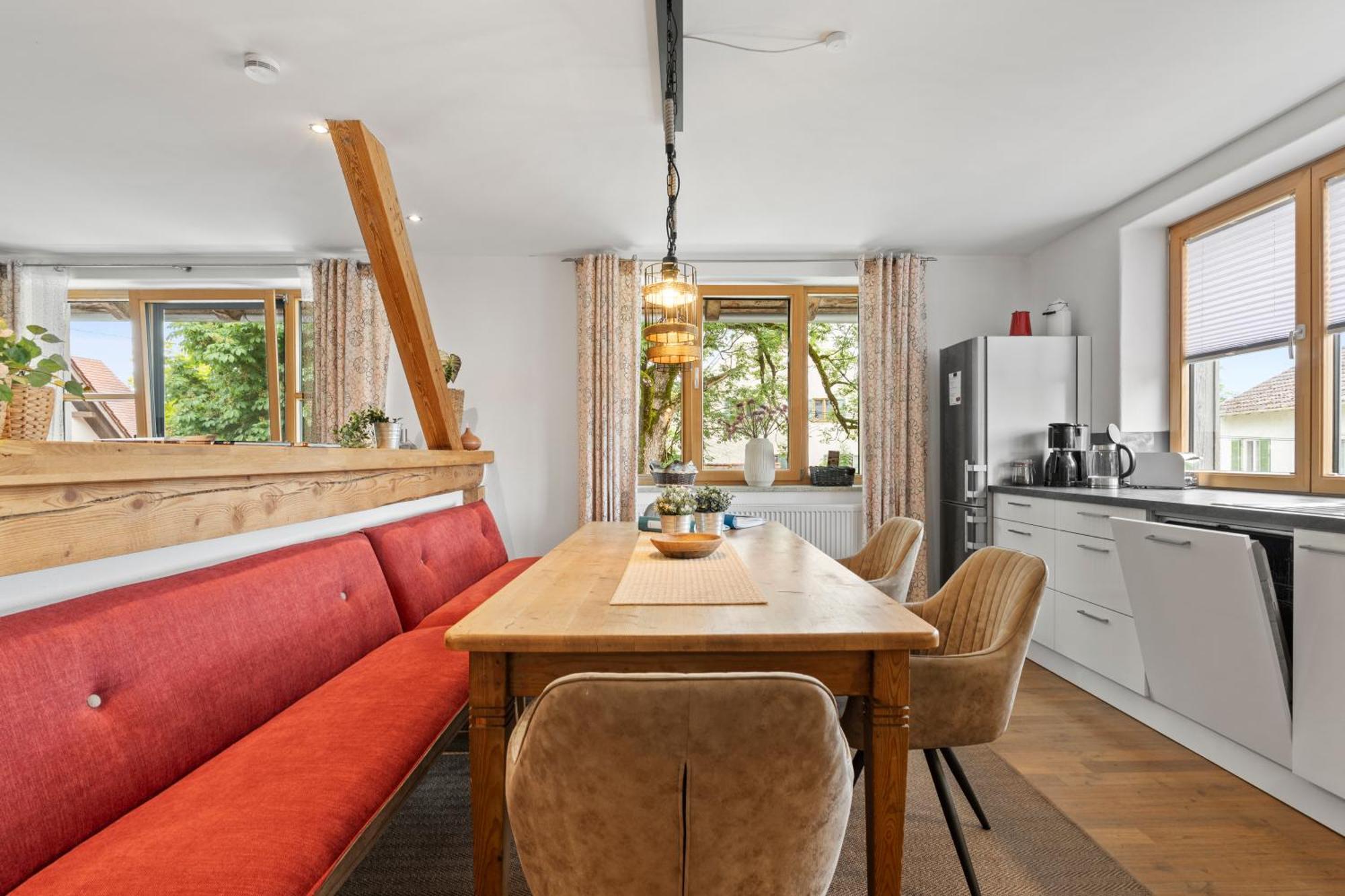 ממינגן Fe Wo Brunnen - 120 Qm - Ruhige Lage - Viel Natur- Komfortabel - Grosser Balkon Und Garten מראה חיצוני תמונה