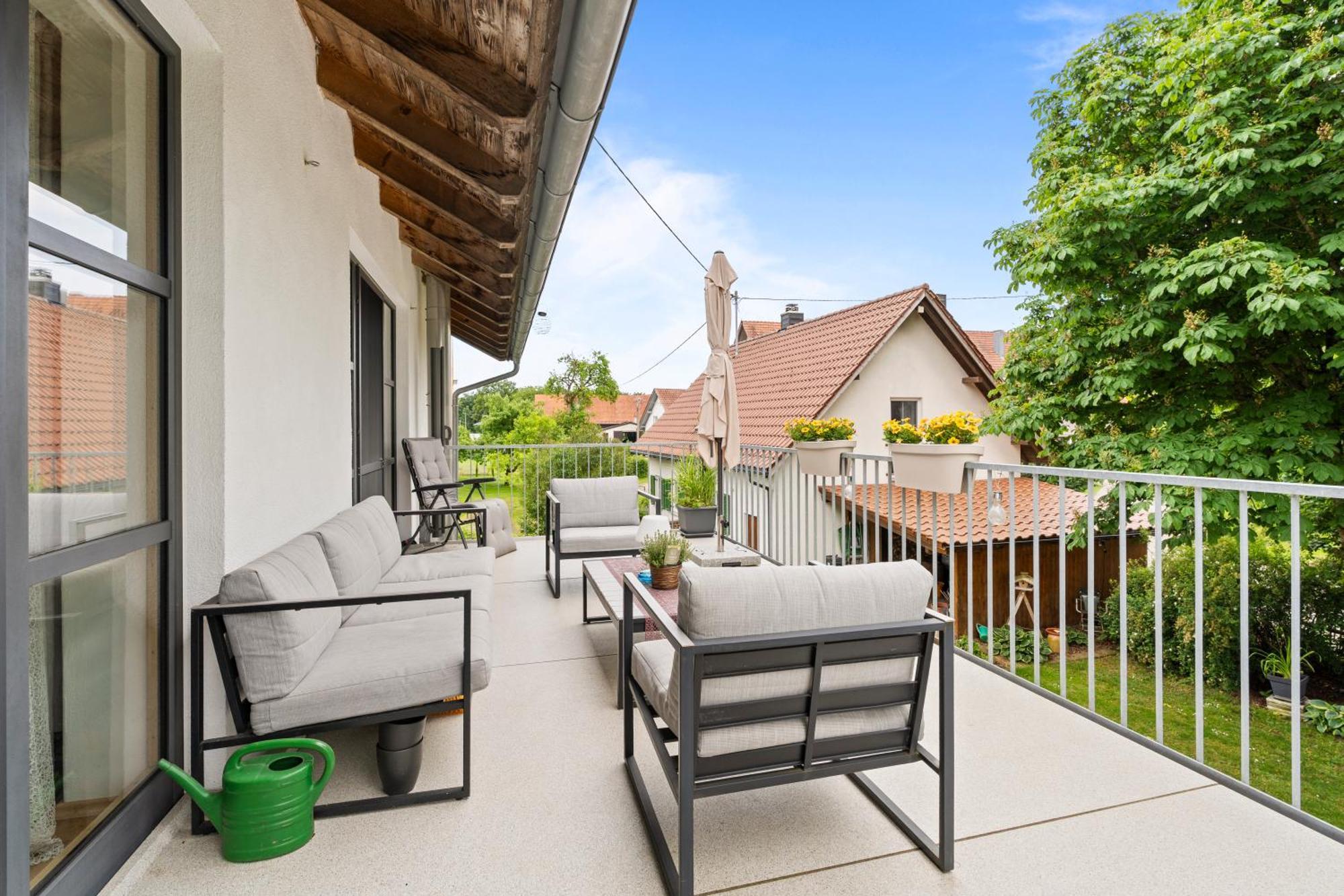 ממינגן Fe Wo Brunnen - 120 Qm - Ruhige Lage - Viel Natur- Komfortabel - Grosser Balkon Und Garten מראה חיצוני תמונה